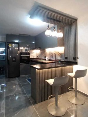 cocina integral de lujo